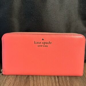 Kate Spade Vibrant Coral Wallet